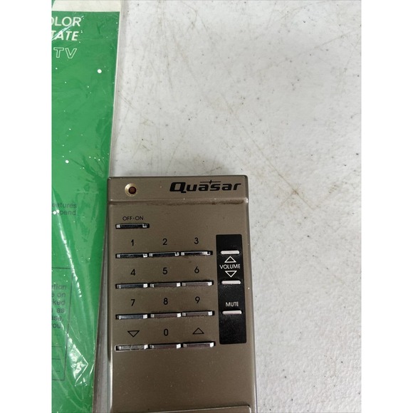 Vintage Quasar Compu-Matic Control Center Television TV Remote NOS TR-15 - Picture 2 of 6
